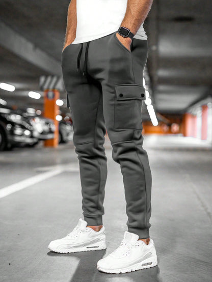 Jogger Cargo Slim Hombre