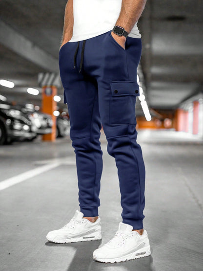Jogger Cargo Slim Hombre