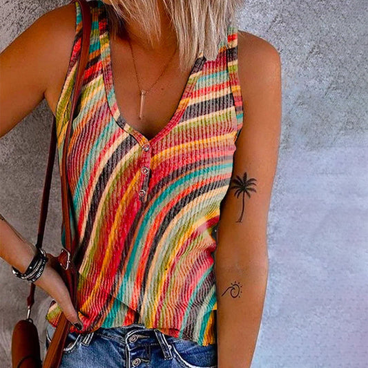 Top Mujer Rayas Verano