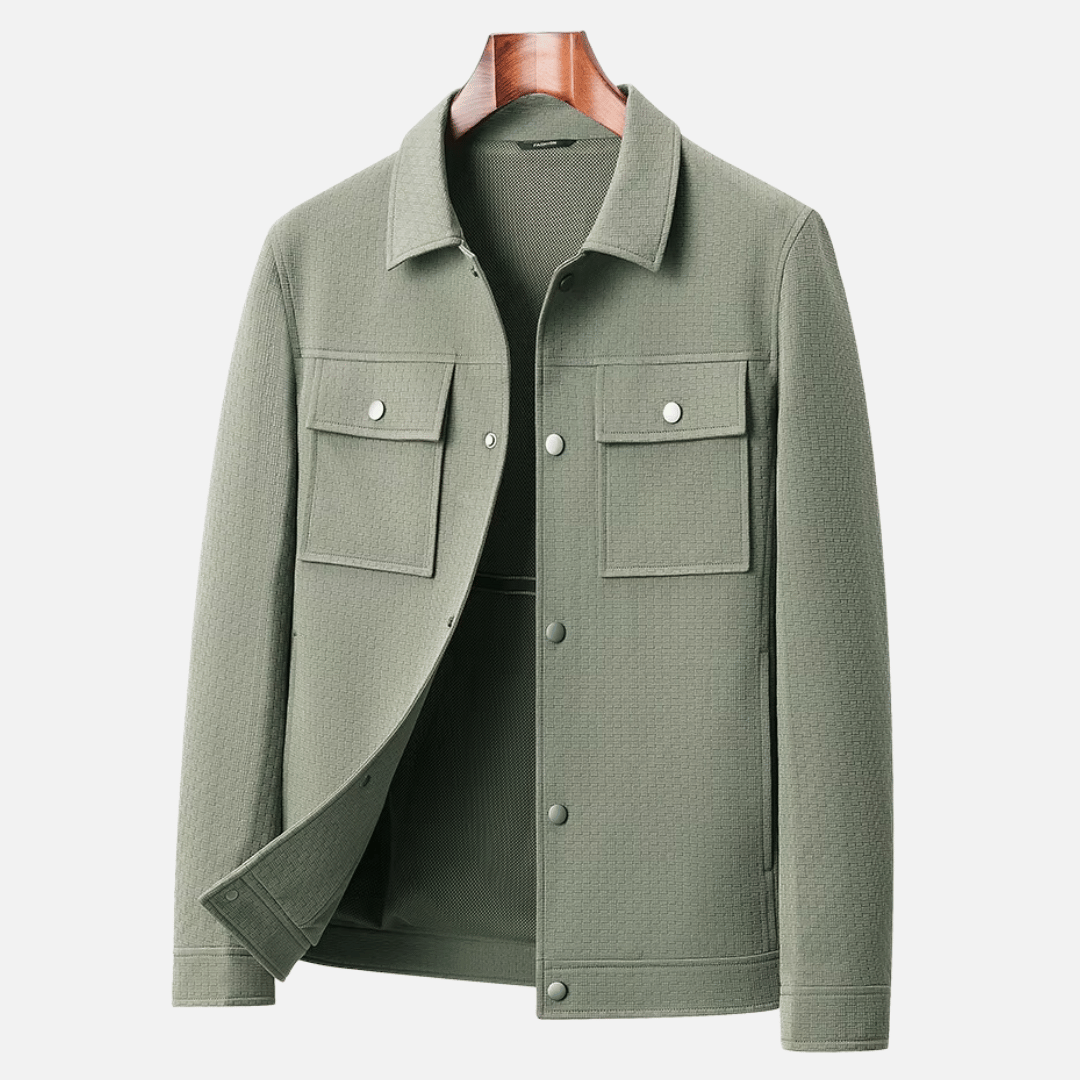 Chaqueta Punto Texturizado Lirvon Hombre