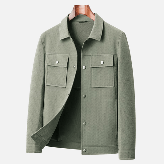 Chaqueta Punto Texturizado Lirvon Hombre