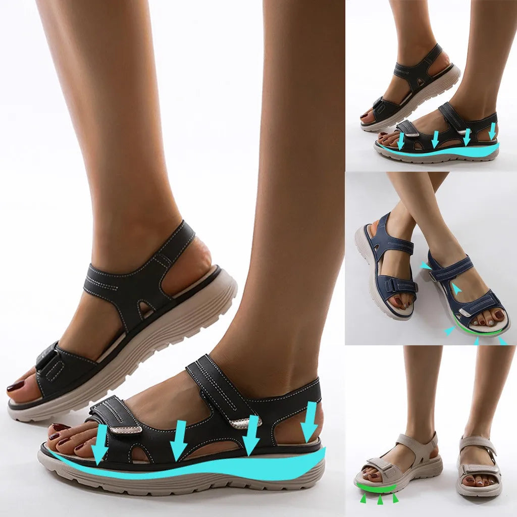 Sandalias Ortopédicas Mujer Planas