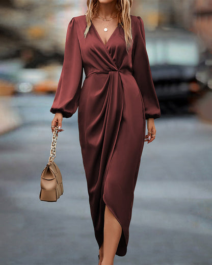 Vestido Midi Envolvente