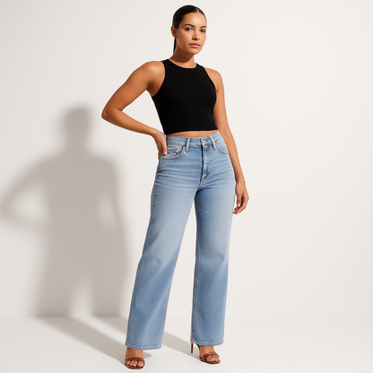 Jeans Noir Mujer