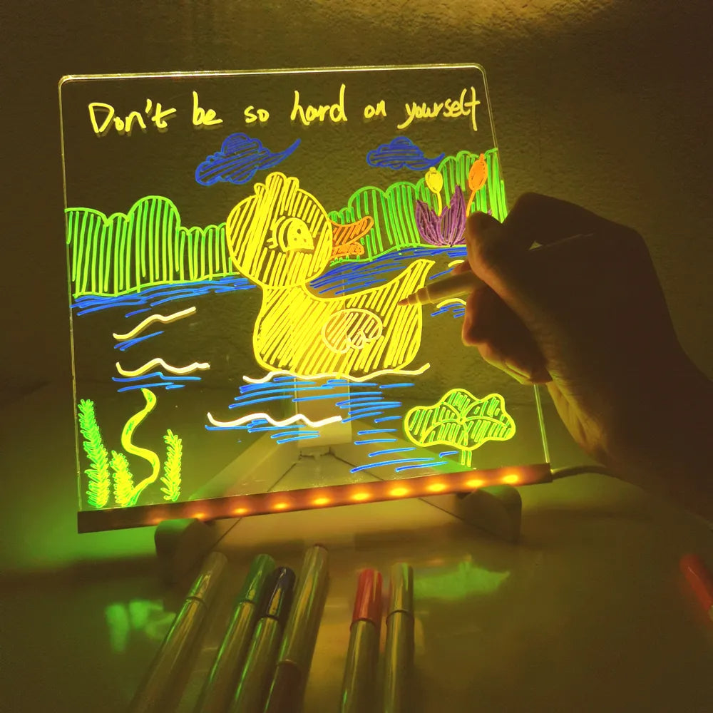 Lámpara Infantil Dibujo LED