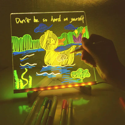 Lámpara Infantil Dibujo LED
