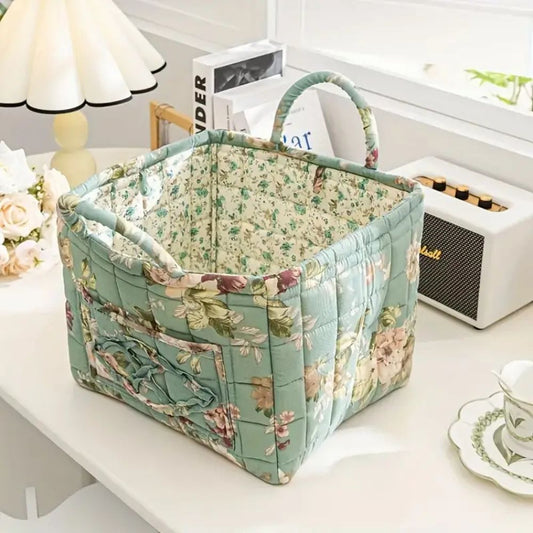 Cesta Lona Floral