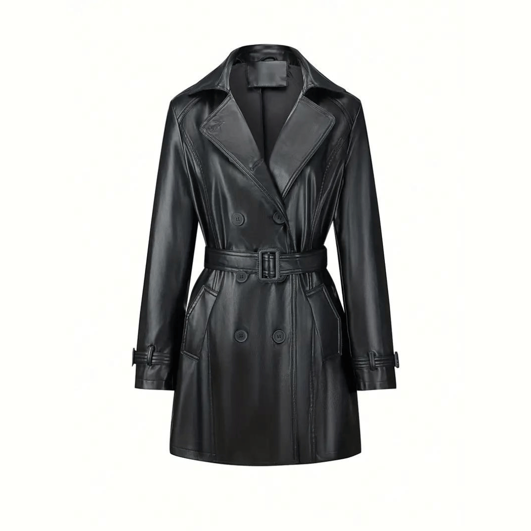 Gabardina Piel Mujer