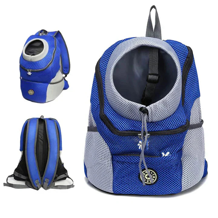 Mochila Mascotas Transpirable Ajustable