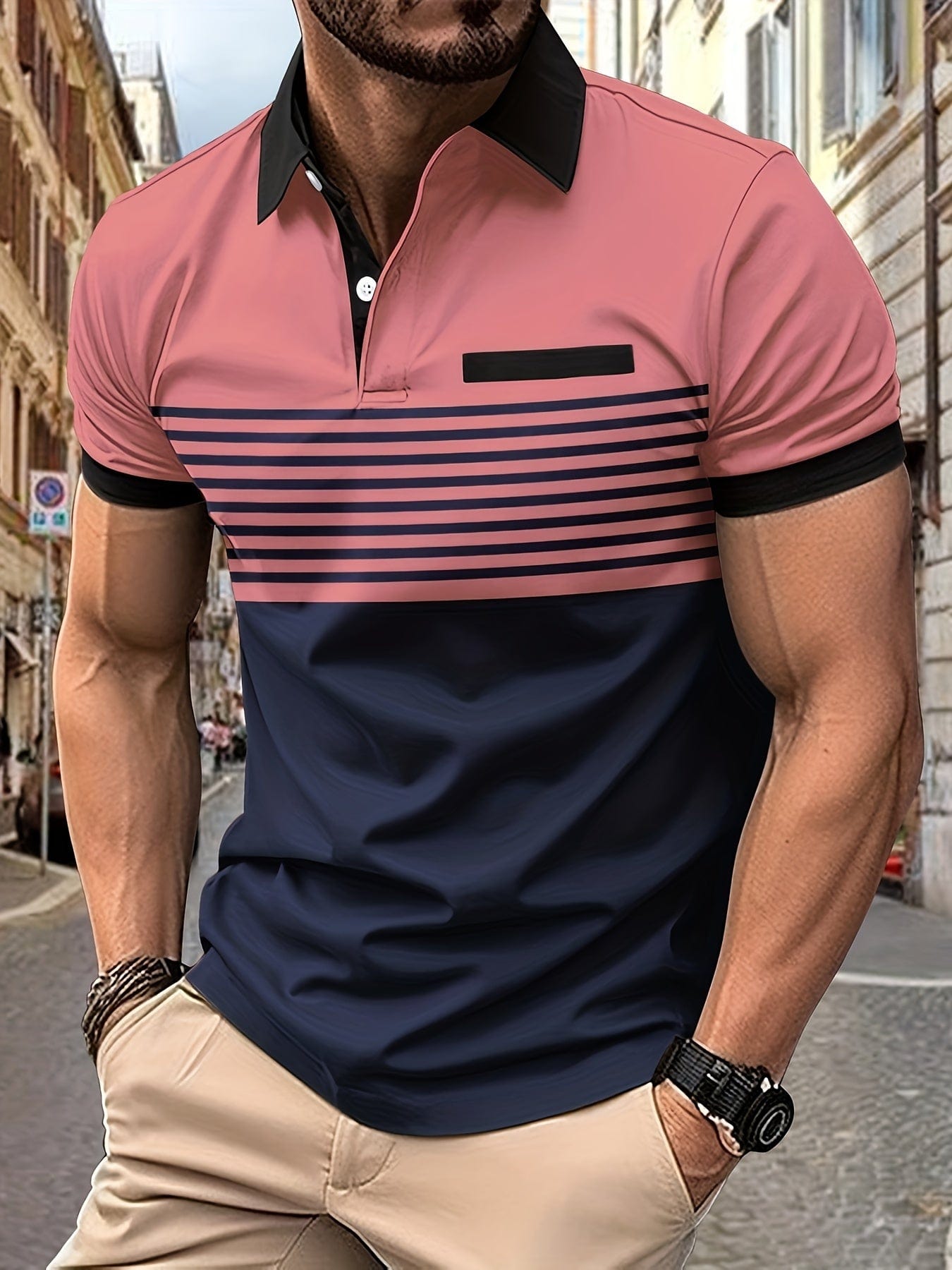 Polo de Verano a Rayas Lurean Hombre