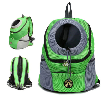 Mochila Mascotas Transpirable Ajustable