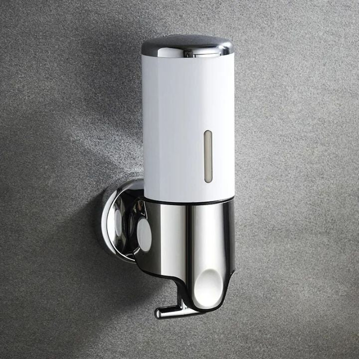 Dispensador de Jabón de Pared de Acero Inoxidable para Baños Modernos