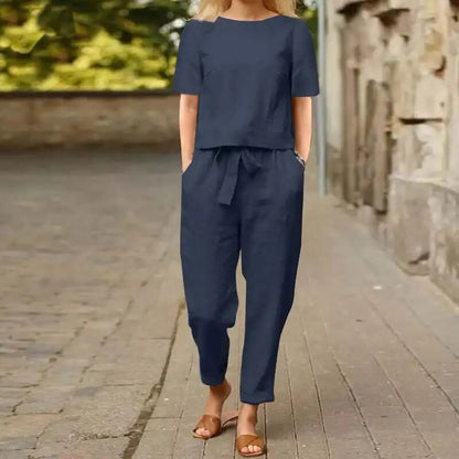 Conjunto Mujer Lino