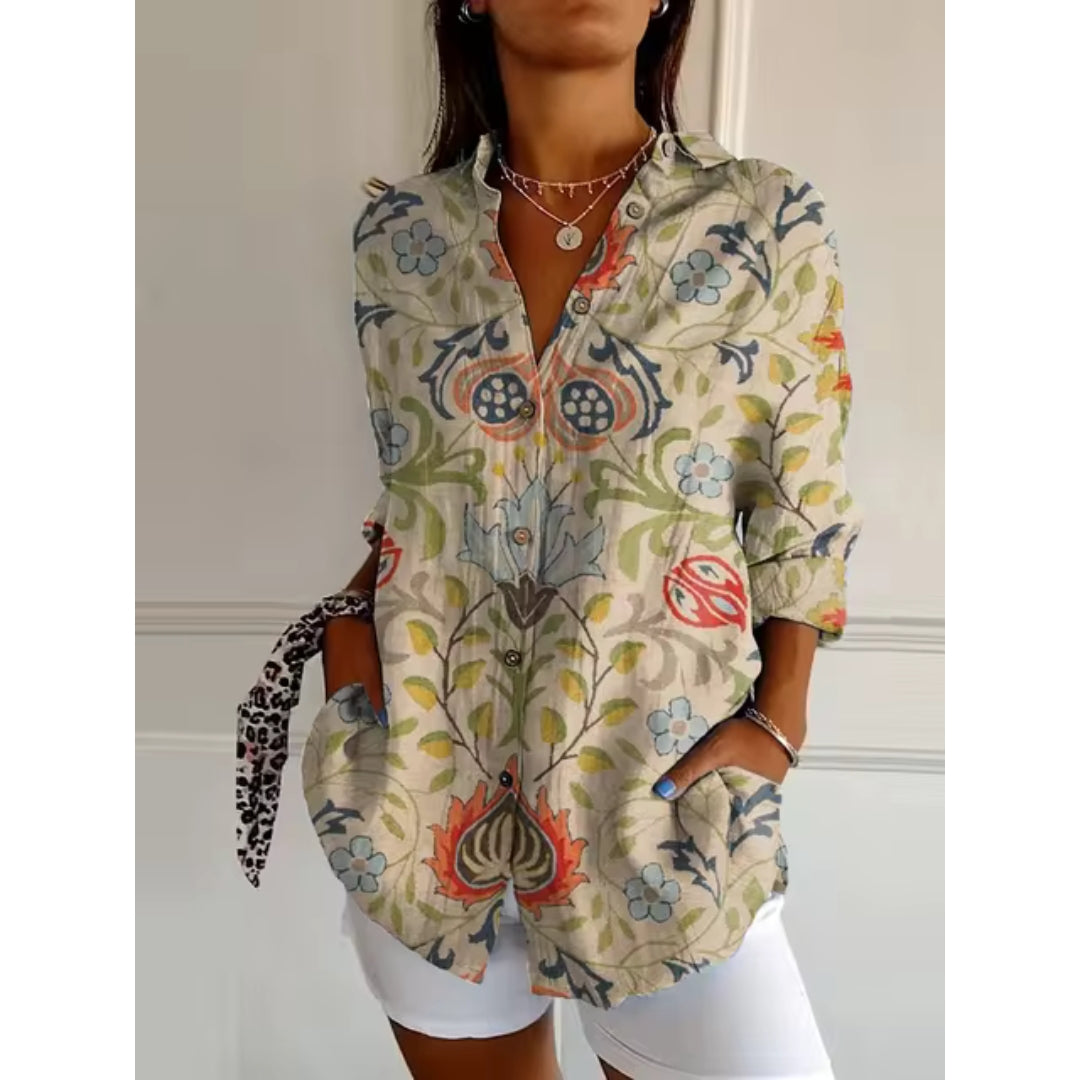 Blusa Floral Valencia