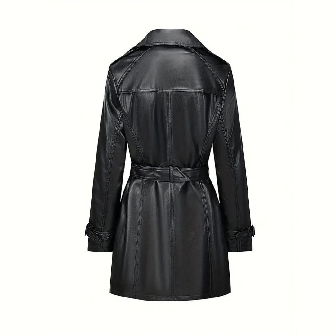 Gabardina Piel Mujer