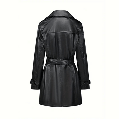 Gabardina Piel Mujer