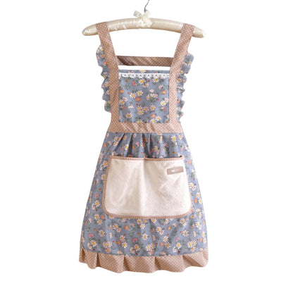 Delantal Algodón Floral