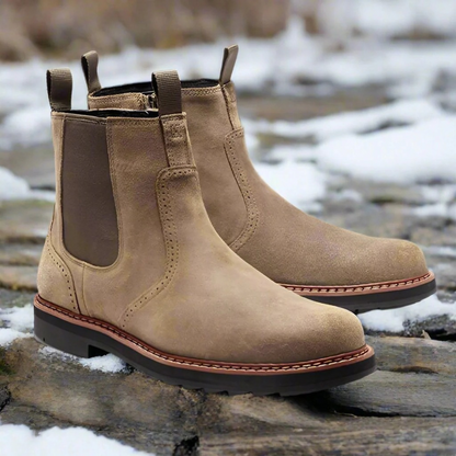 Botines Chelsea Hombre Ante