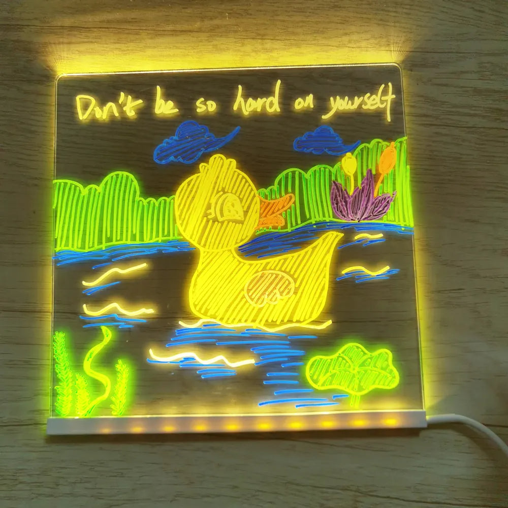 Lámpara Infantil Dibujo LED