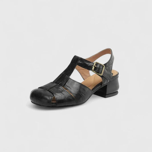 Sandalias Mujer Cuero Elegantes