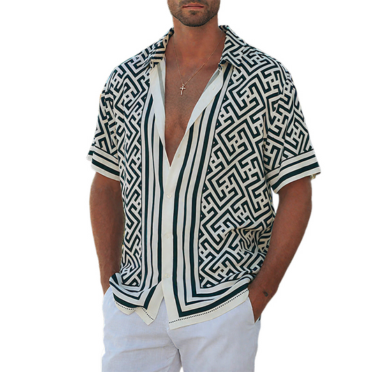 Camisa Hombre Tencel Algodón