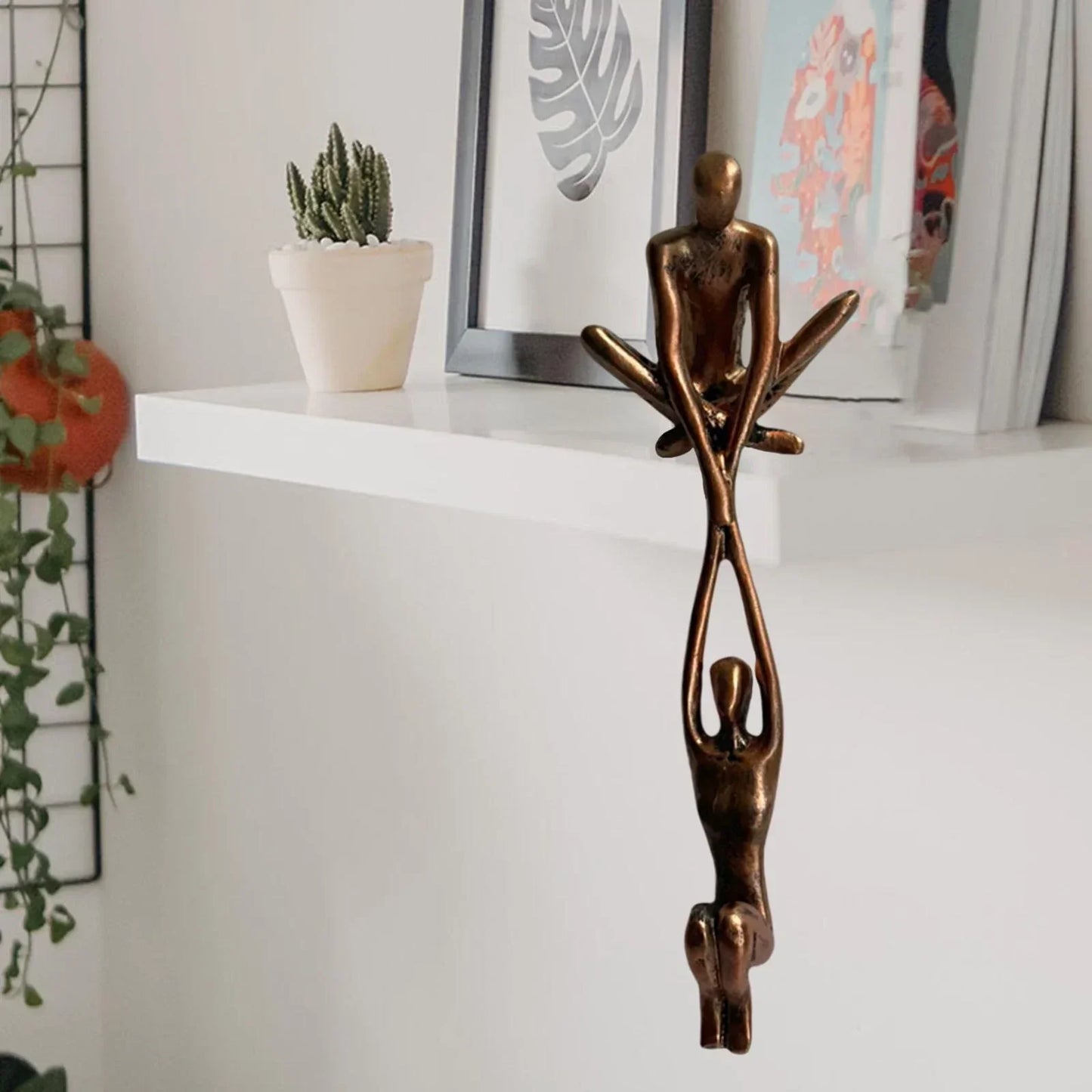 Escultura Decoración Amor Equilibrio