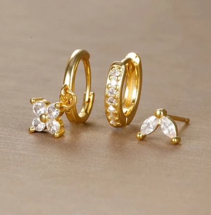 Pendientes Mujer Set Elegante