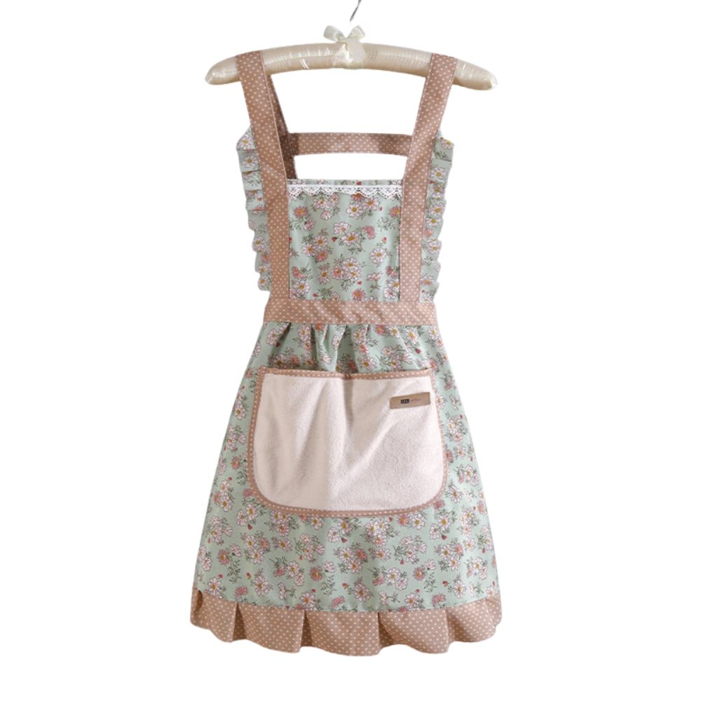 Delantal Algodón Floral