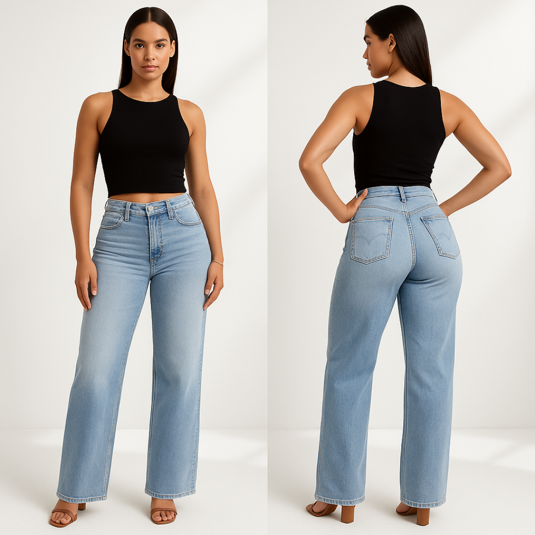 Jeans Noir Mujer