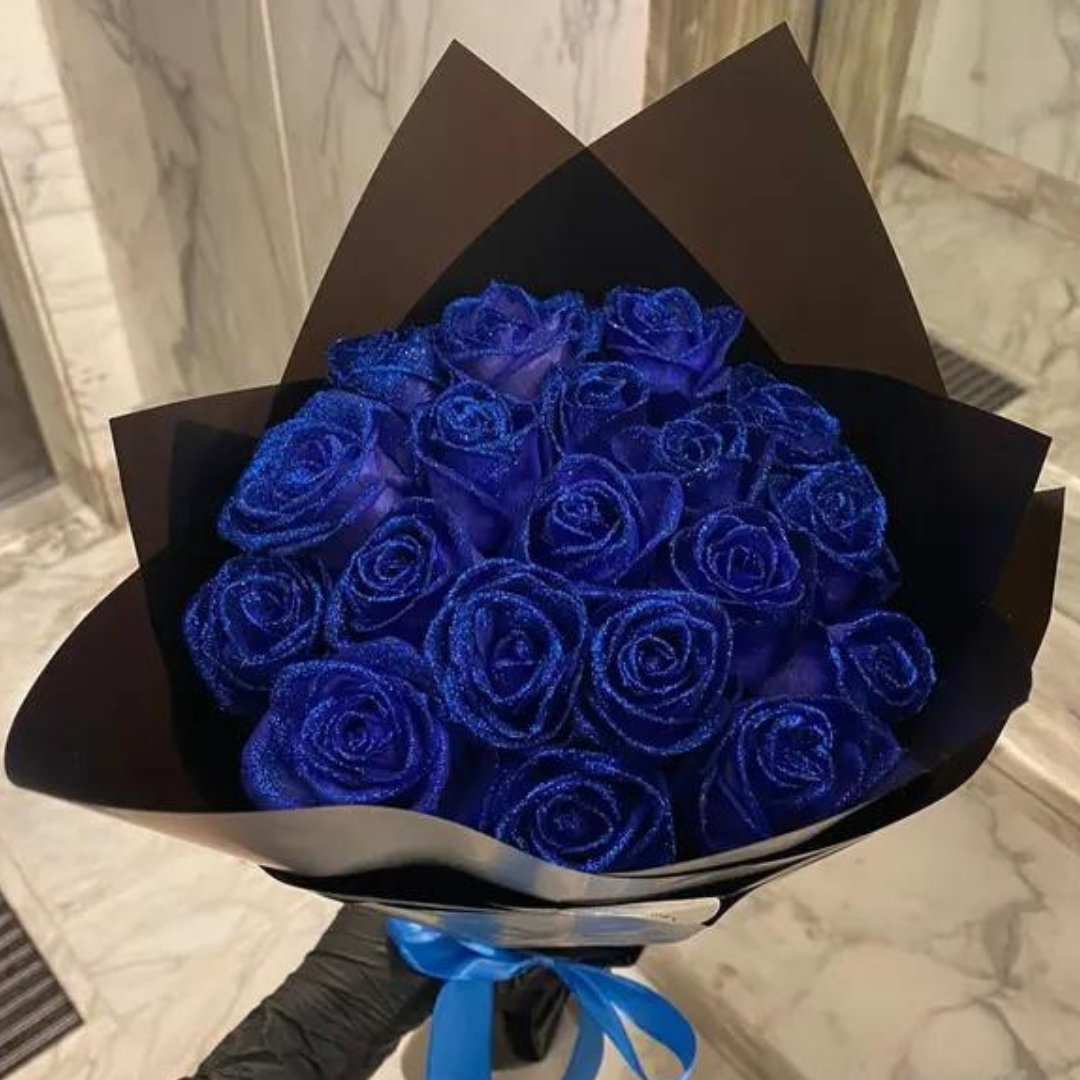 Rosas Artificiales Purpurina