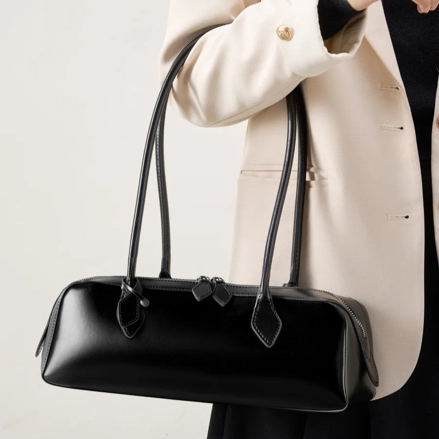 Bolso Mano Mujer Cuero