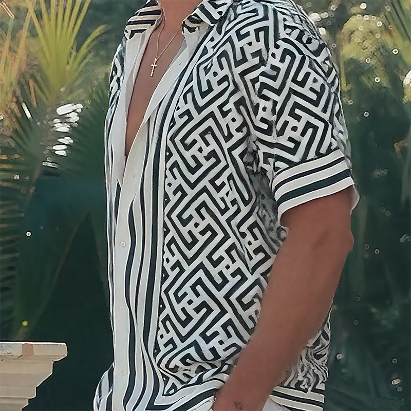 Camisa Hombre Tencel Algodón