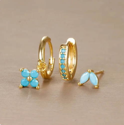 Pendientes Mujer Set Elegante