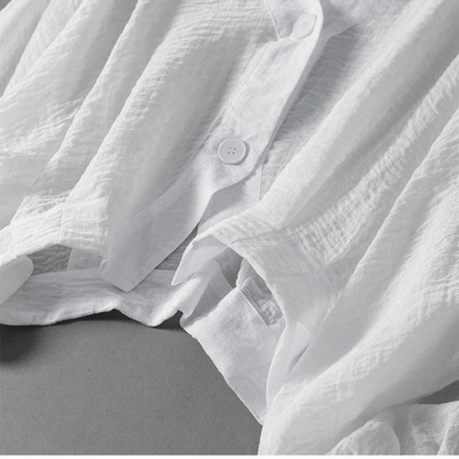 Blusa de Lino Amelène Mujer