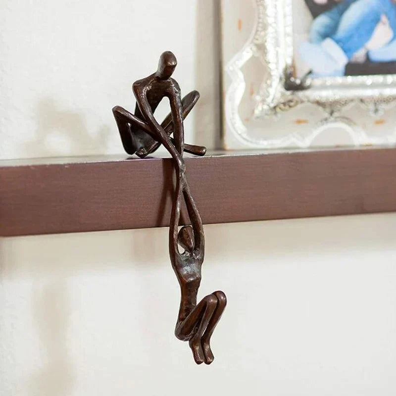 Escultura Decoración Amor Equilibrio