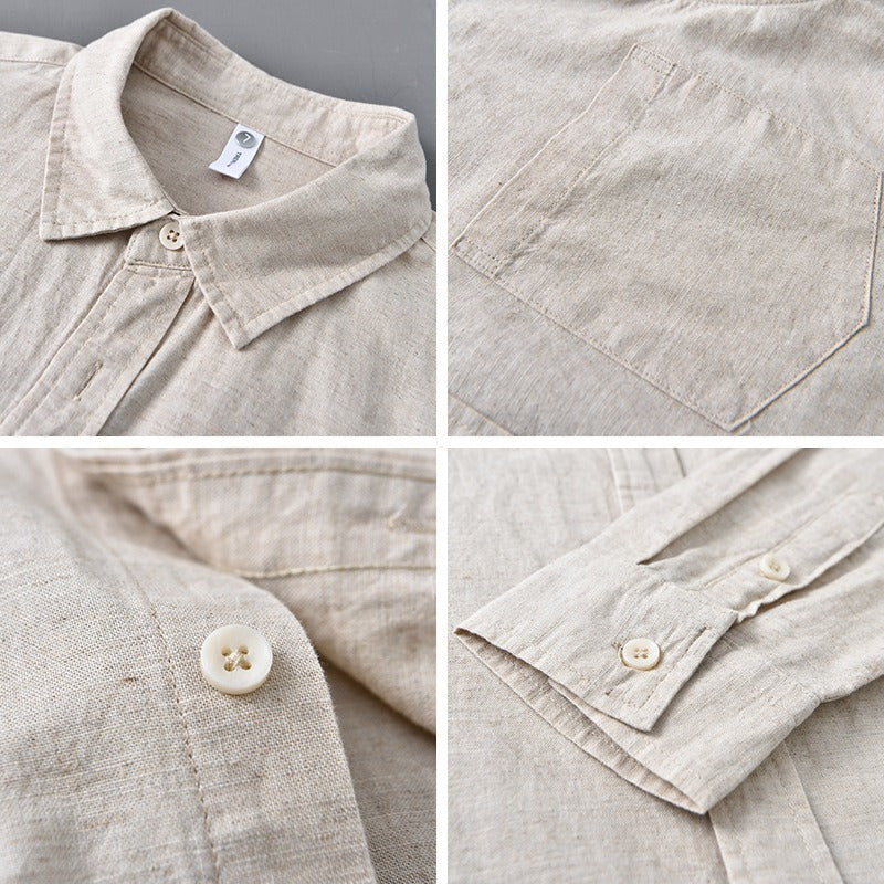 Camisa Lino Hombre