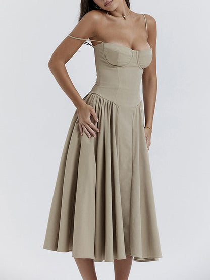 Vestido Midi Elegance Mujer