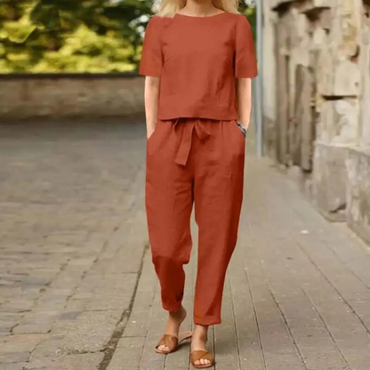 Conjunto Mujer Lino