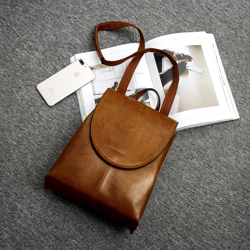 Mochila Cuero Mujer