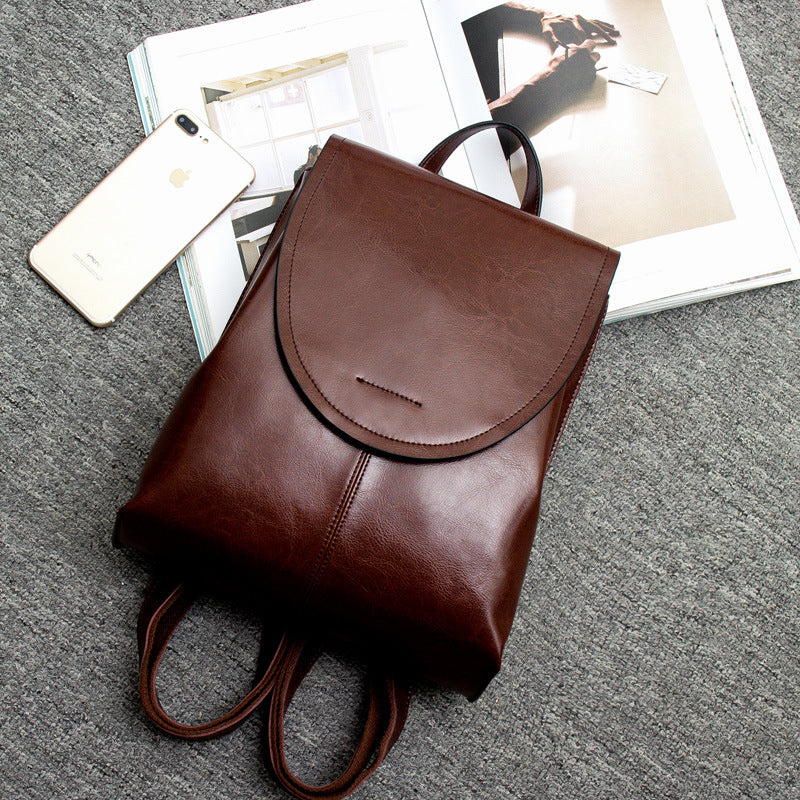 Mochila Cuero Mujer