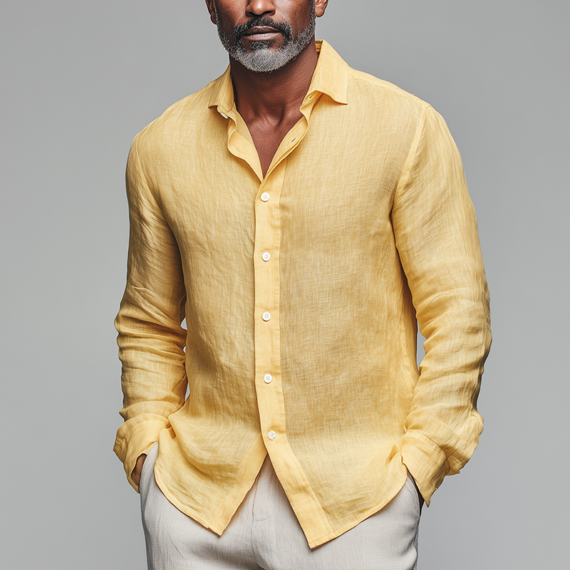 Camisa Hombre Lino