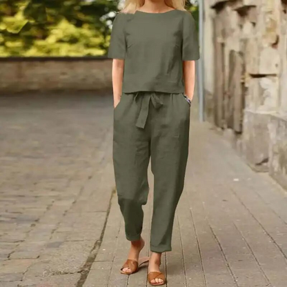 Conjunto Mujer Lino