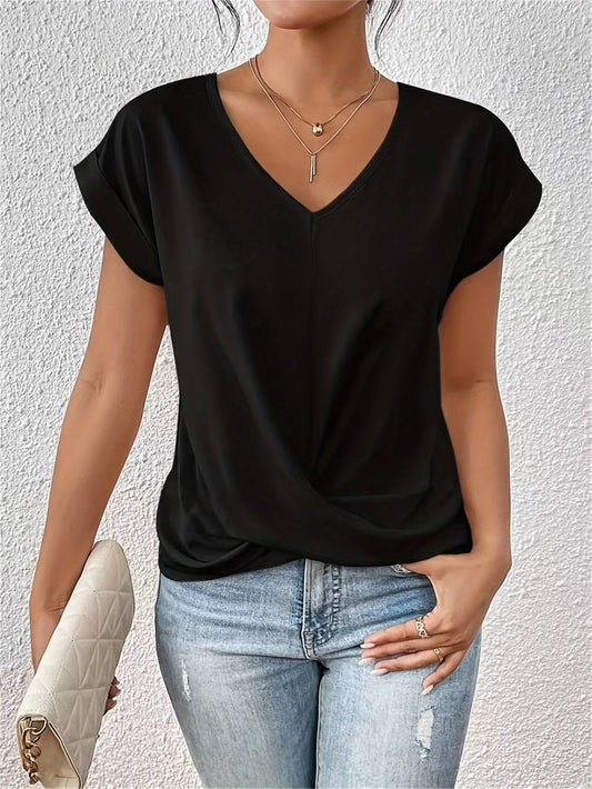 Blusa Ligera Manga Corta
