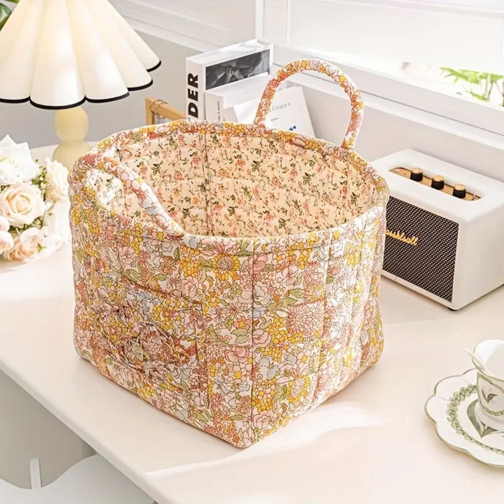 Cesta Lona Floral