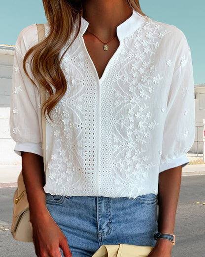 Blusa Mujer Mangas Abullonadas