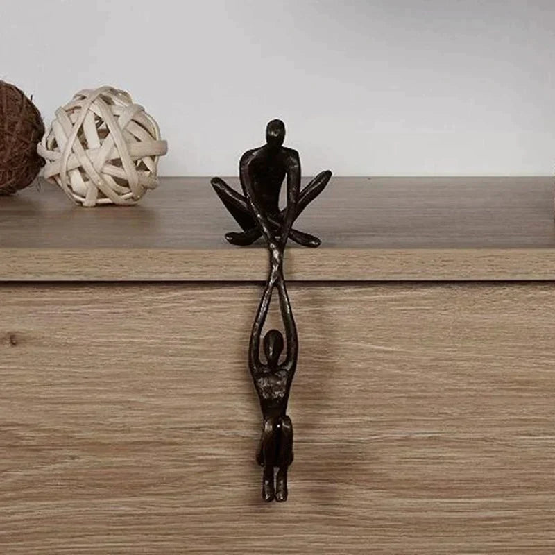 Escultura Decoración Amor Equilibrio