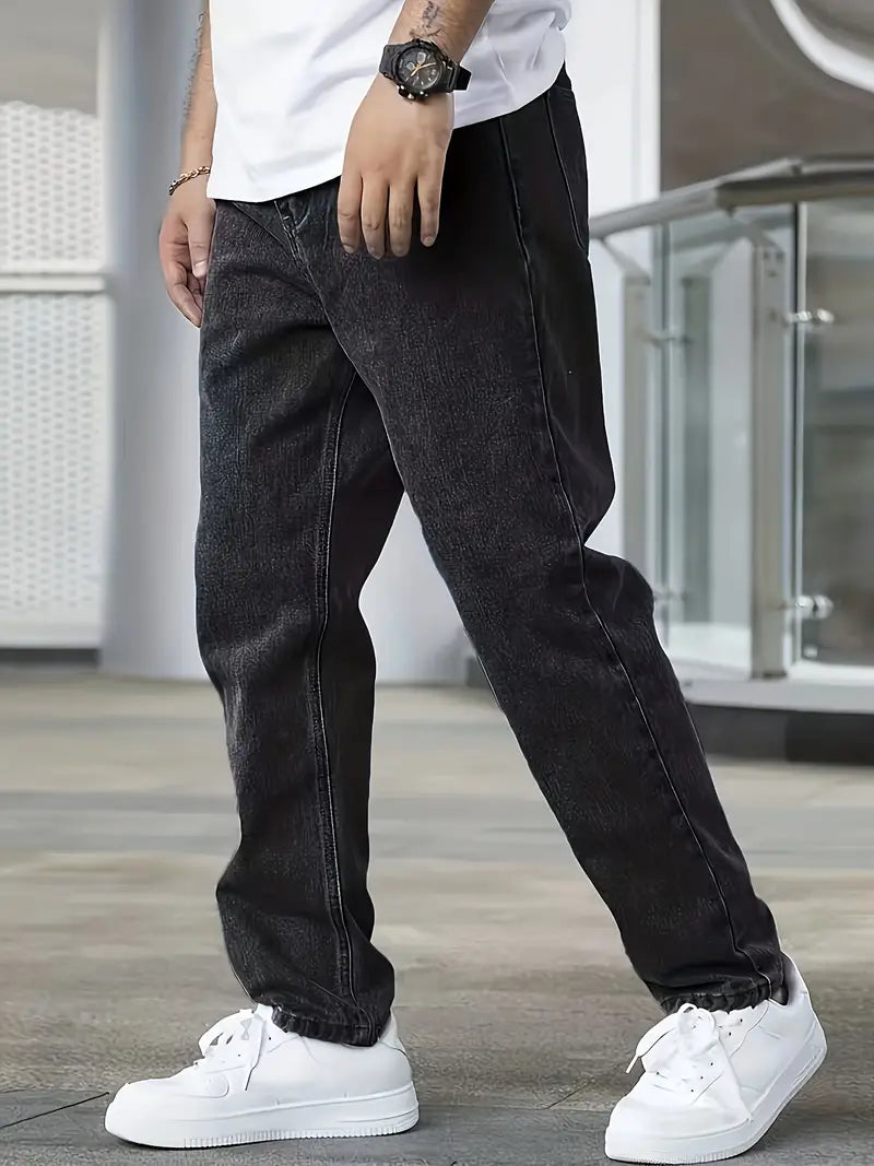 Jeans Hombre Corte Recto