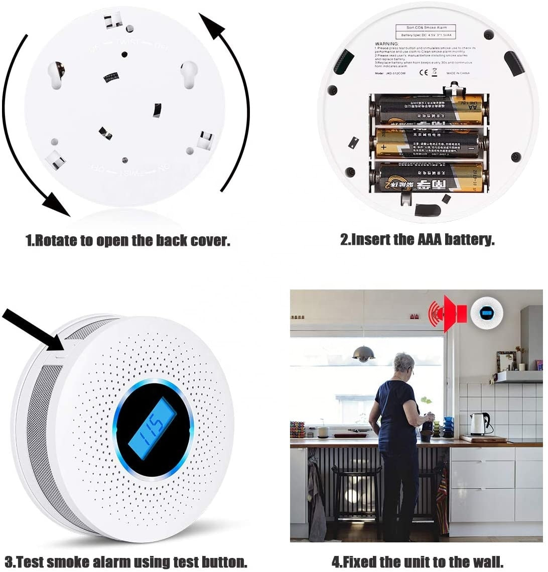 Detector Humo Carbono
