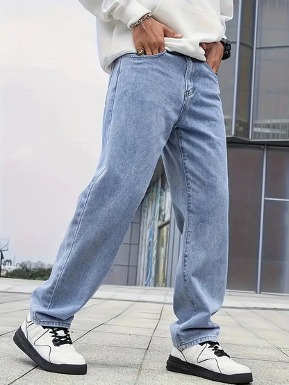 Jeans Hombre Corte Recto