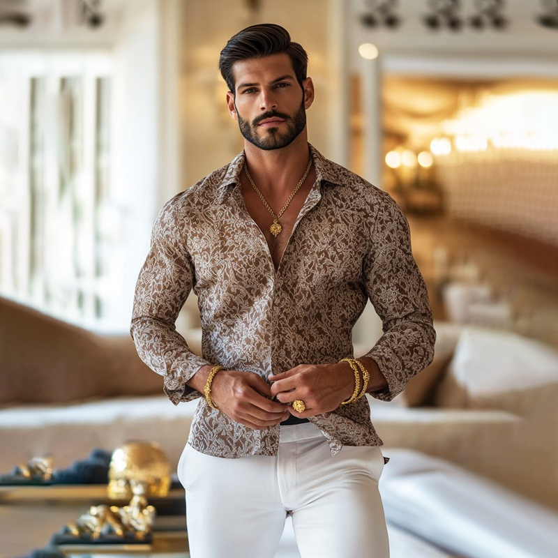 Camisa Hombre Vintage